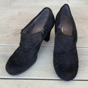 Aerosoles Black Suede Booties